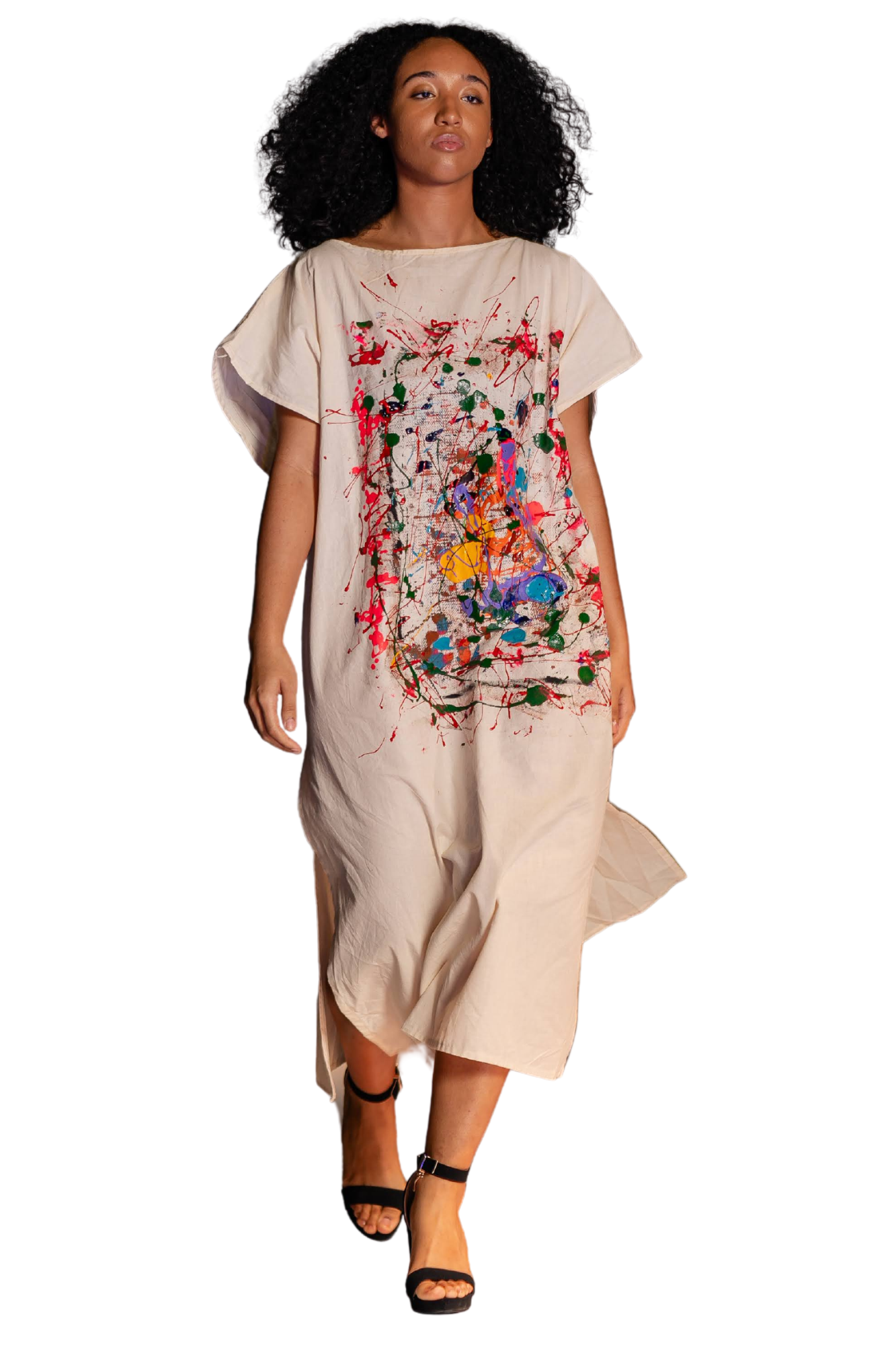 Splatter Siam Dress