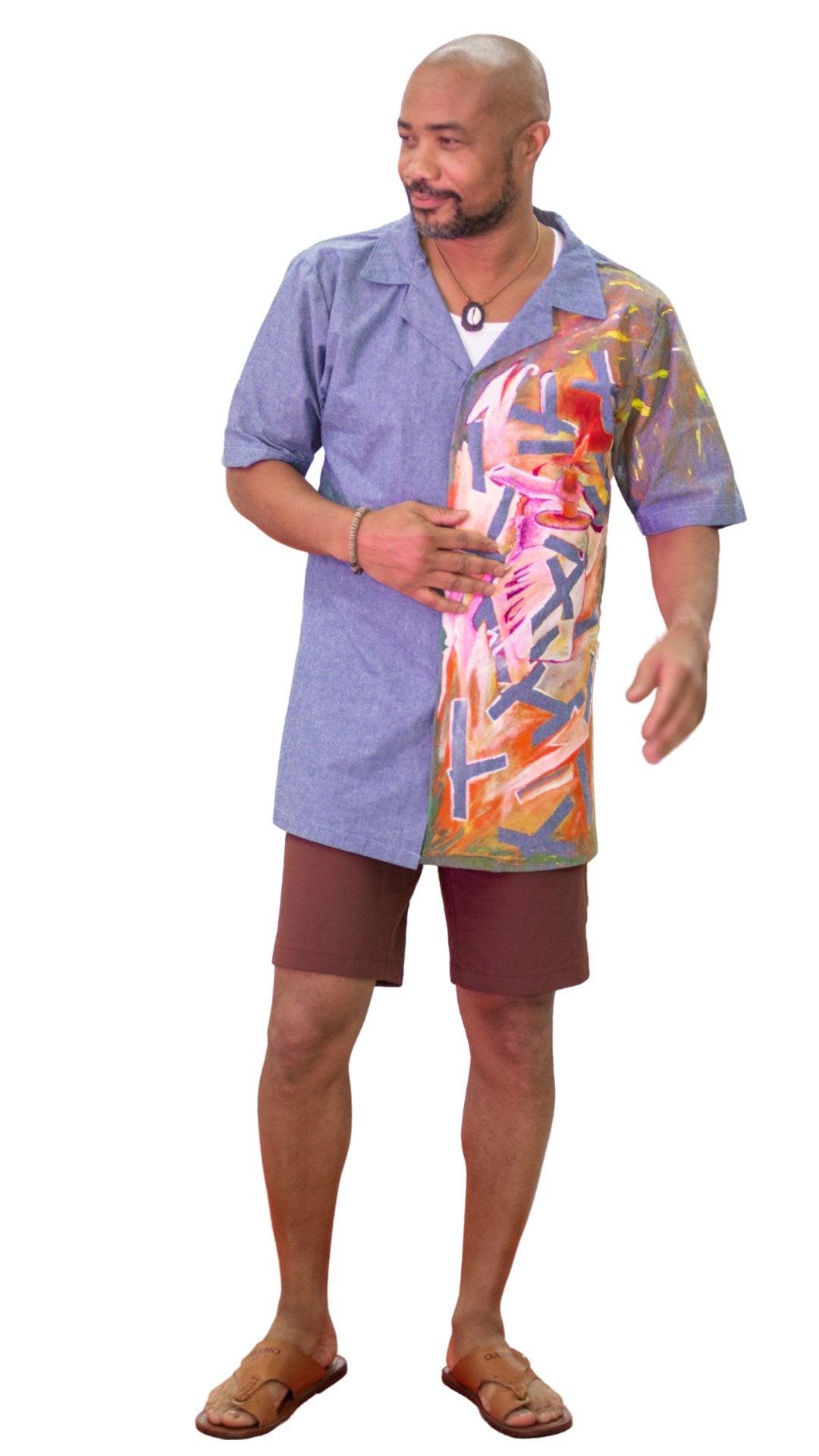Iliminasyon Painted Carabela Shirt - Fabaley Fashion