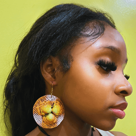 Trois Shell Earrings - Fabaley Fashion