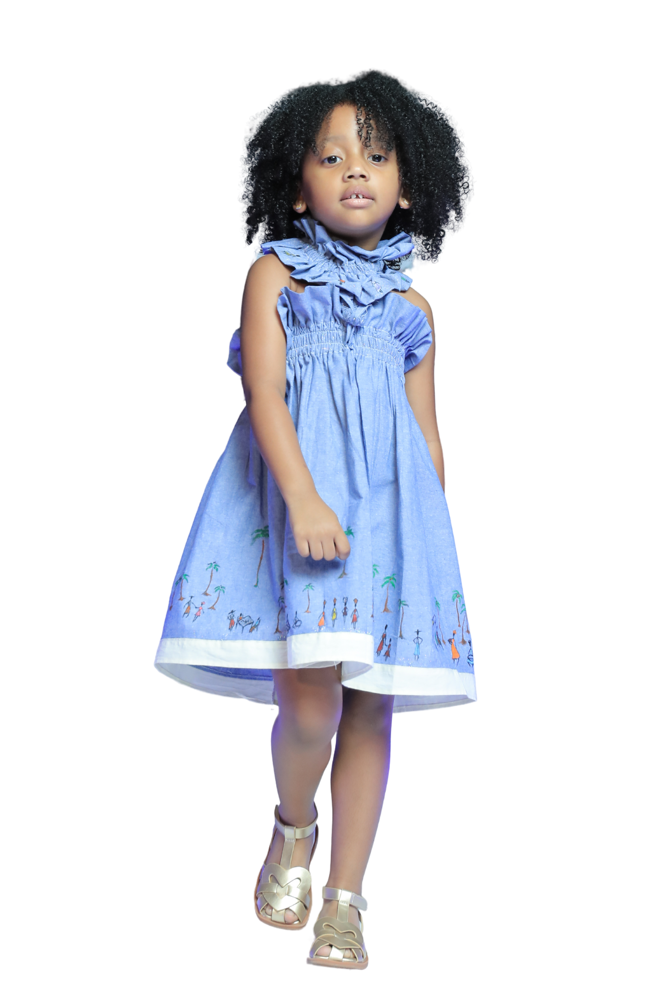 Ruffle Kid's Carabela Dress