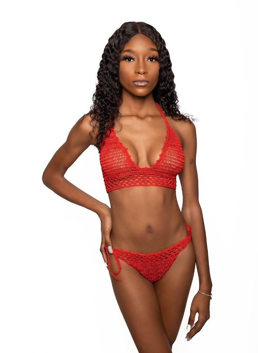 Sky Two-Piece Bathing Suit - Fabaley Fashion